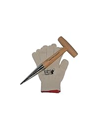 • Rebel Lancer Pro plantador maceta Herramienta de Plantación Y Bonus Par de algodón jardín glovesfor semillas, plantones, bombillas y plantas por Rebel con un jardín