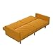 DHP Paxson Futon, Mustard