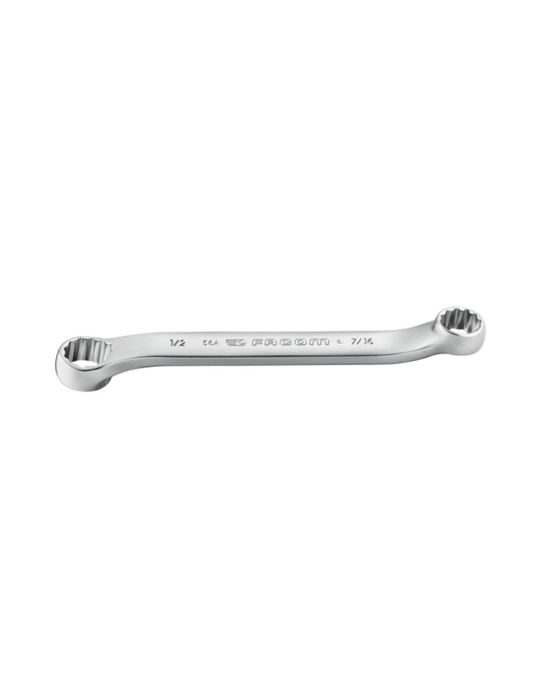FACOM 56A.3/16X7/32 Series 56A Inch 10° Hinged Short-Reach Ring Wrench, 3/16 inch x 7/32 inch Size — image 1