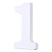 Smartcoco DIY Wooden Hight 8 CM Width 4-5 CM Number 0 1 2 etc 10 Numbers Arbitrary Collocation Design Home Party Decor