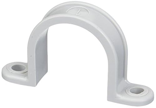 Morris Products PVC Pipe Straps – 2 Hole – 1 Inch – Pipe Strap for ...