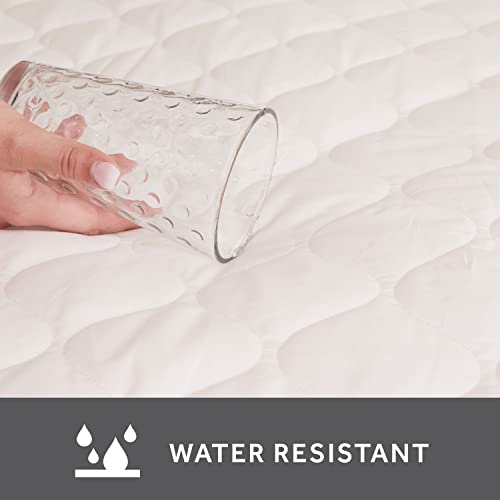 Sunbeam Restful Quilted Water Resistant Heated Mattress Pad Full White Pricepulse