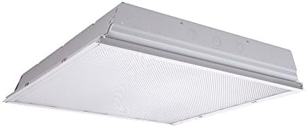 Metalux 2Gr8-2U6T8A-Unv-Eb81-U 2-Light Fluorescent 2X2 White Enamel Troffer