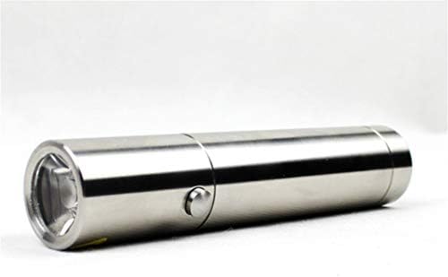 Flashlight, 304 Stainless Steel Waterproof 3 File Long-Range High Power 5W Rechargeable Xenon Lamp Led Highlight