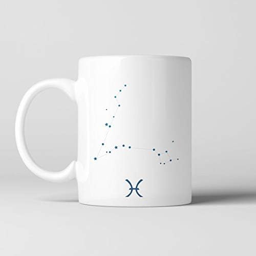 Pisces Constellation Coffee Mug, Ceramic Mug,-11OZ Coffee Mug