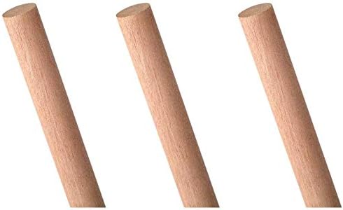 Waddell 6316U Hardwood Dowel, 1" x 36 (Thrее Рack)