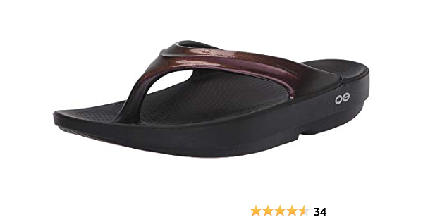 amazon oofos flip flops