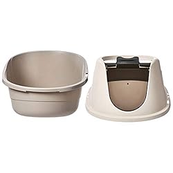 Amazon Basics No-Mess Hooded Cat Litter