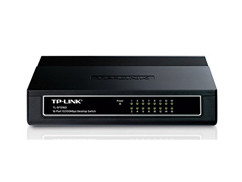 TP-Link 16-Port Fast Ethernet Desktop Switch (TL-SF1016D)