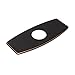 Wovier Faucet Plate,Oil Rubbed Bronze Sink Hole Cover Plate,6