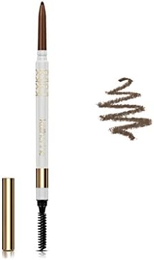 Katherine Medium Brown Waterproof Eyebrow Pencil with brush - retractable and long lasting with a natural matte finish - gluten free, paraben free, and never tested on animals