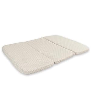 NapYou Amazon Exclusive Pack n Play Mattress, Convenient Fold with Bonus Easy Handle Carry Bag