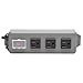 Tripp Lite 3 Outlet Waber Industrial Power Strip, 6ft Cord with 5-15P Plug (3SP),Gray