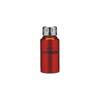 Milton Elfin Stainless Steel Flask, 160 ml, Red