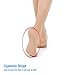 SWOLF Compression Pantyhose Women Men, Closed Toe 20-30 mmHg Graduated Firm Support Compression Stockings Hose - Waist High Edema Moderate Varicose Veins Medical Compression Tights (Beige, X-Large)