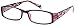 GAMMA RAY READERS 3 Pairs Ladies' Marble Color Readers Quality Spring Hinge Reading Glasses for Women - With +1.00 Magnification