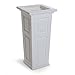 Mayne 4833-W Nantucket Polyethylene Planter, White