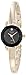 Armitron Women's 75/2433BKGP [Amazon Exclusive] Diamond-Accented Dial Gold-Tone Bangle Dress Watch