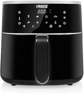 Friggitrice ad Aria 6L XXL, Airfryer Digitale con 6 Programmi, Display LED Touch, Risparmio Energetico, Meno Olio, Rivestimento Antiaderente, 1500 W, 182244