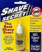 SHAVE SECRET SHAVING OIL- THE BEST SHAVE EVER! 18.75ML [Health and Beauty] by Shave Secret