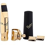 Vandoren SM823GMKO T7 Med Chamber V16 Metal Tenor Sax Mouthpiece w/ Optimum Ligature Kit