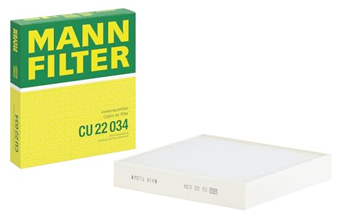 MANN-FILTER Filtre d'habitacle Filtre à particules CU 22 034