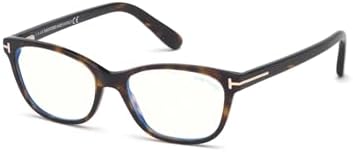 Tom Ford TF5667-B 005 Cat Eye Eyeglasses 55mm – Black / Gold Tom Ford 5667-B 005 Black Gold / Blue Block Eyeglasses  main image 4