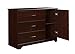 Storkcraft Brookside 3 Drawer Combo Dresser (Espresso) – Baby and Kids Bedroom Organizer, Nursery Chest, Storage Dresser With Drawers, Universal Design