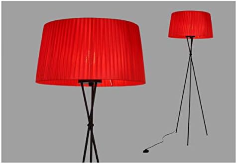 PLLP Floor Lamps, Simple Fabric Multi Color Floor Lights, G5 Tripod Floor Lamp, Living Room Bedroom Lamps,Study Reading Light