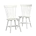 Sauder Cottage Road Spindle Back Chair, White finish