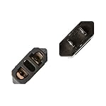 US-Plug-Adapter-European-to-USA-Adapter-Unidapt-Small-European-to-American-Outlet-Plug-Adapter-EU-to-US-Adapter-Universal-Input-EuropeAsia-to-USACanada-Travel-Power-Plug-Adapter-1-Pack-Black