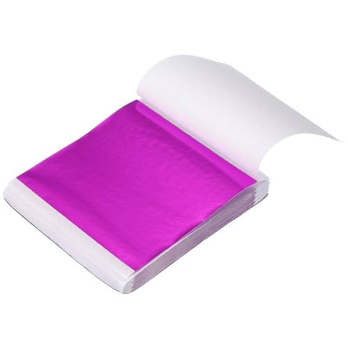 MECCANIXITY 200 Sheet Gold Leaf Sheets, 3.3