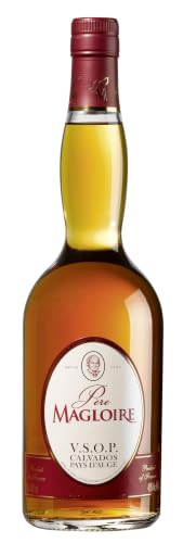 Pere Magloire VSOP Calvados - 70cl, 40% ABV - Premium Calvados Apple Brandy Normandy - Smooth and Complex - Ideal Brandy Gifts for Men or Women