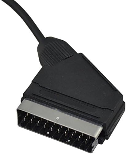 Childhood 6ft 1.8m RGB Scart AV cable lead for Sega Saturn game console