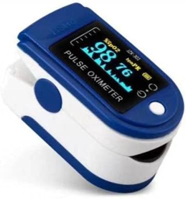 UNIQUE KING NAME OF TRUST _Pulse Oximeter Finger Oximetry SPO2 Blood Oxygen Saturation Monitor Heart Rate Monitor Rotatable OLED Digital Display Portable