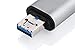 SD / TF Card Reader, Elelink Ultra Slim USB 3.0 SD / Micro SD Card Reader Adapter Micro USB OTG / USB C OTG Adapter for PC / Laptop / Smartphones/ Tablets- Black