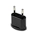 Samsonite Individual Country Power Adapter Plug, Black, Europe/Middle East
