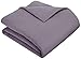 Amazon Brand – Pinzon Flannel Duvet Cover - Full or Queen, Graphite