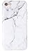 Iphone 7 Case, IiEXCEL IMD Frosted Series White Marble Pattern Anti-scratch Thin Soft Flexible TPU Case for Apple Iphone 7 [4.7 inch Display] [Color 15]