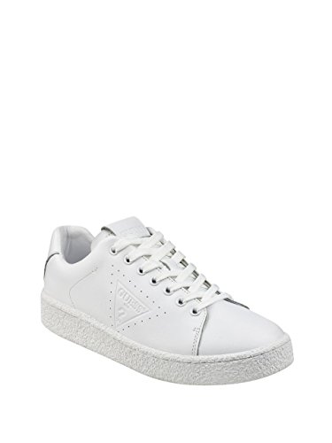 Guess men s athos sneaker, white, 13 medium us