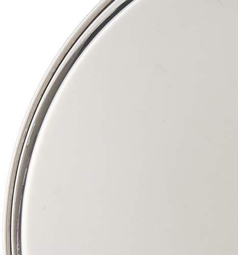 Neelam Stainless Steel 15, 22 Gauge Lazer Etching Thali, Perfect for Daily Use, Special Occasions, High-Quality Food Grade Material, Stylish Look, Ideal for Home & Restaurant, 33 cm, Set of 12 3