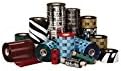 Zebra 2300 Wax - Zebra Fabric - Black - 110 mm x 300 m - 34000 GT11030