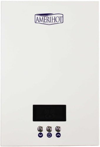 AmeriHot Tankless Instant Hot Water Heater - Electric 21kw Metal