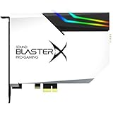Sound BlasterX AE-5 Hi-Resolution PCIe Gaming Sound Card and DAC with RGB Aurora Lighting System (Option 1: White with 4 LED Strips)