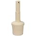 Global Industrial Beige Outdoor Ashtray, 1-1/2 Gallon