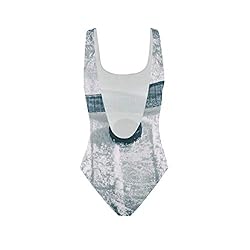 Women's Swimsuits - Hockey Stick and Puck On The