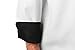 KNG Executive Chef Coat with Black Contrast, L