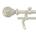 Montevilla Leaf Ball Curtain Rod, 48-86