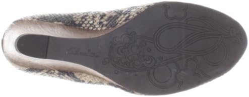 clarks women's clarks purity snow wedge pump