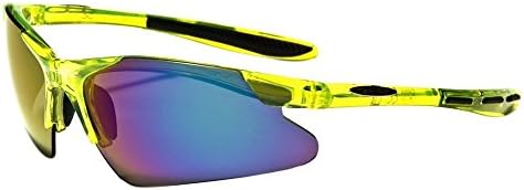 AimTrend X-Loop Semi-Rimless Men's Sunglasses - Yellow